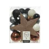 Decoris Kerstballen Set Met Piek 33 Delig> Piek