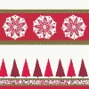 Duni Servetten Trees Lace 3-Laags> Kerst Tafeldecoratie