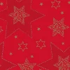 Duni Servetten 33X33 Starshine Red> Kerst Tafeldecoratie