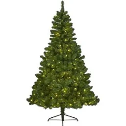 Everlands Kunstkerstboom Imperial Pine 300Cm Met 740 Voorgemonteerde Warmwitte Led Lampjes> Kunstkerstboom Met Verlichting