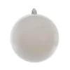 KSD Electrical Kerstbal Kunststof Mat 20Cm Winterwit> Kerstballen