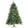 Christmas Gifts Kerstboom 150Cm 415 Tips Met Sneeuw En Dennenappels> Kunstkerstboom Zonder Verlichting