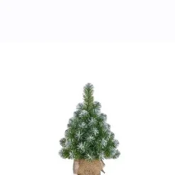 Snowflake Kerstboom Groen Frosted 45X20Cm> Kleine Kunstkerstboom