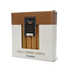 Snowflake Kerstboomkaarsjes 16 Stuks Goud> Kerstverlichting