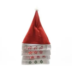 Christmas Gifts Kerstmuts Stof Met Lichtjes Rood 30X40Cm Assorti> Kerstmuts